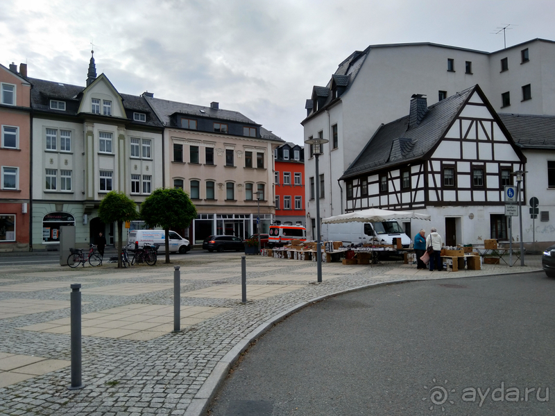 Саксония, Германия. Малые городки – Ауэрбах, Вердау, Вислау-Хаслоу, Киршберг, Цвениц.