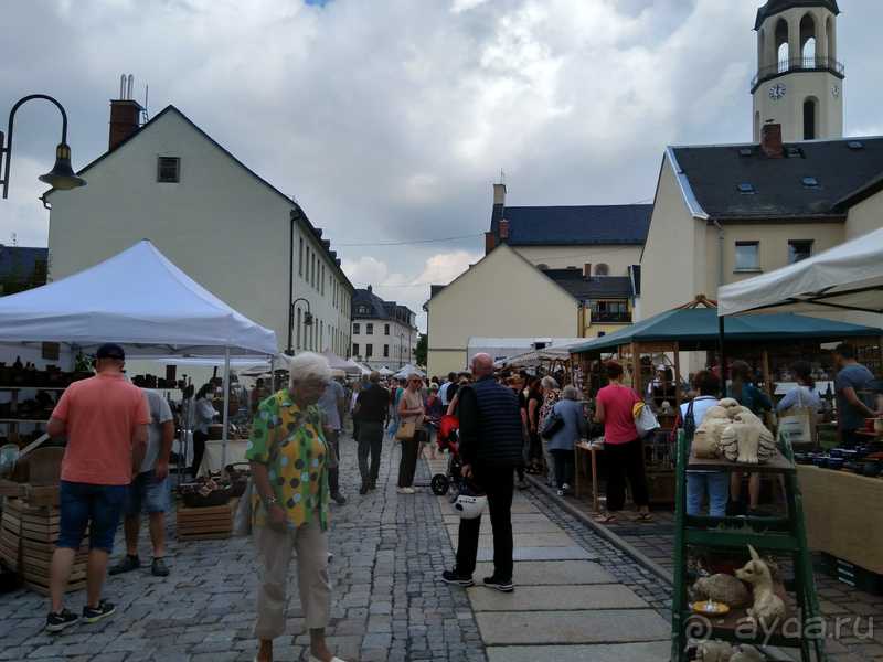 Саксония, Германия. Малые городки – Ауэрбах, Вердау, Вислау-Хаслоу, Киршберг, Цвениц.