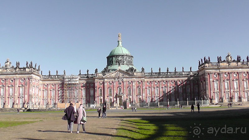 Альбом истории "Потсдам, Германия. Дворцы и парк «Сан-Суси». Часть I."