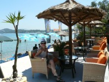 Корфу - остров плывущий во Вселенной! Часть I, пляжный отдых.