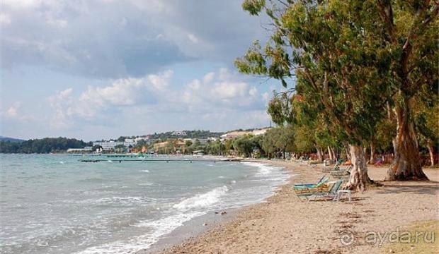 Корфу - остров плывущий во Вселенной! Часть I, пляжный отдых.