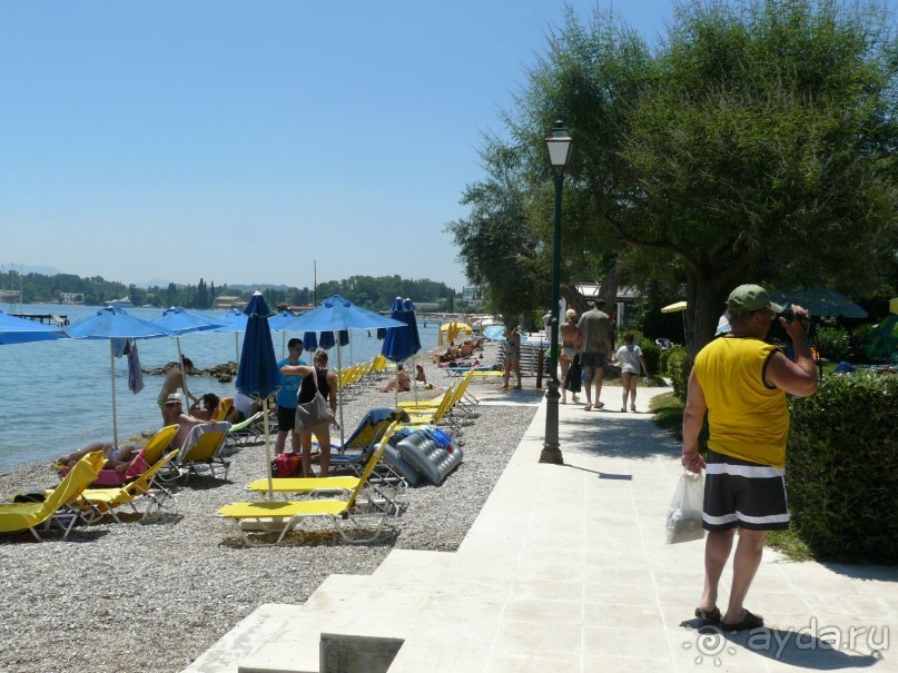 Корфу - остров плывущий во Вселенной! Часть I, пляжный отдых.