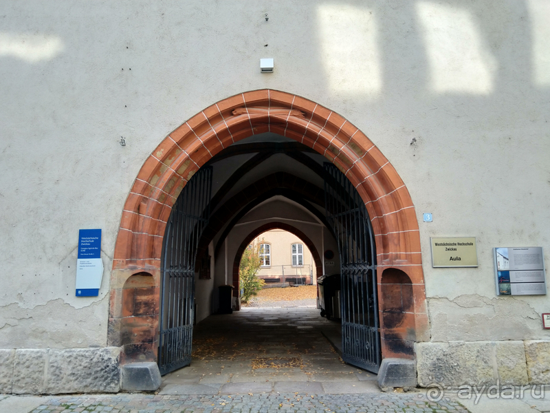 Саксония, Германия. Цвиккау - музейный город.