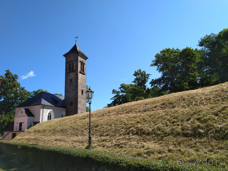 Дрезден, Германия. Саксонская Швейцария – крепость Кенигштайн.