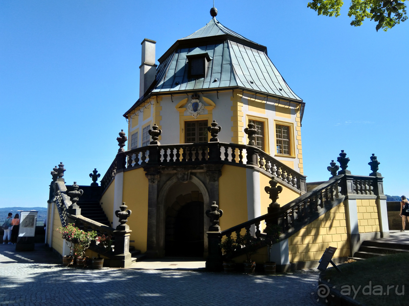 Дрезден, Германия. Саксонская Швейцария – крепость Кенигштайн.