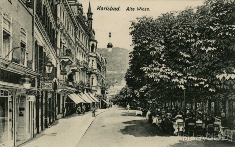 Карловы Вары, Чехия. Стара Лука до Гейзера.