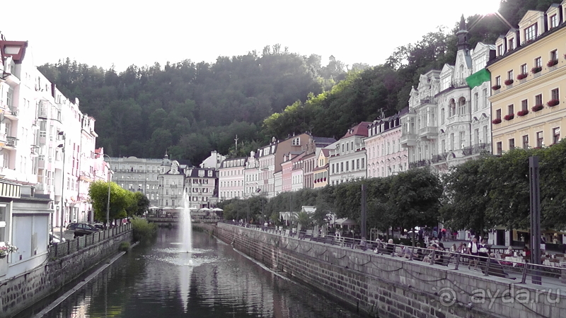 Карловы Вары, Чехия. Стара Лука до Гейзера.