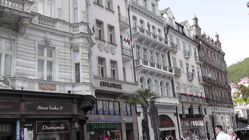 Карловы Вары, Чехия. Стара Лука до Гейзера.