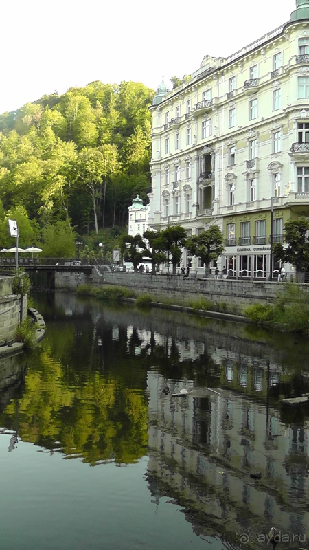 Карловы Вары, Чехия. Стара Лука до Гейзера.