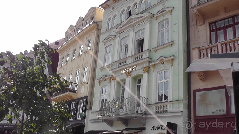 Карловы Вары, Чехия. Стара Лука до Гейзера.