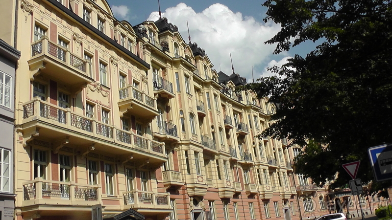 Карловы Вары, Чехия. Стара Лука до Гейзера.