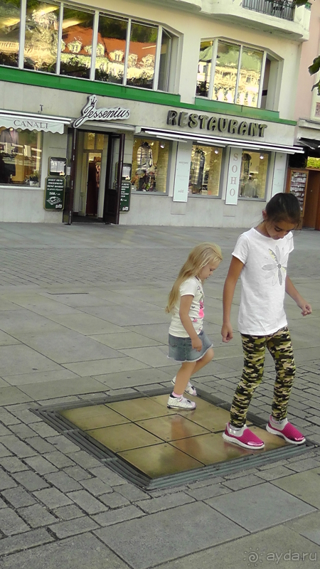 Карловы Вары, Чехия. Стара Лука до Гейзера.