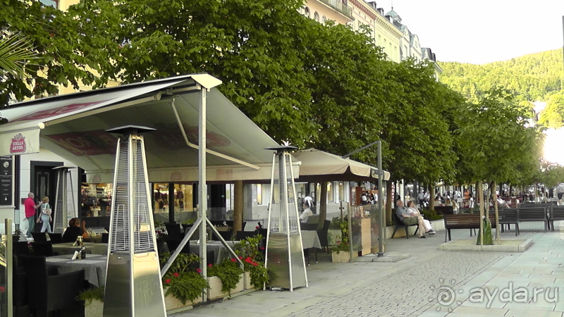 Карловы Вары, Чехия. Стара Лука до Гейзера.