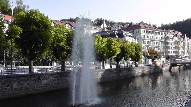 Карловы Вары, Чехия. Стара Лука до Гейзера.