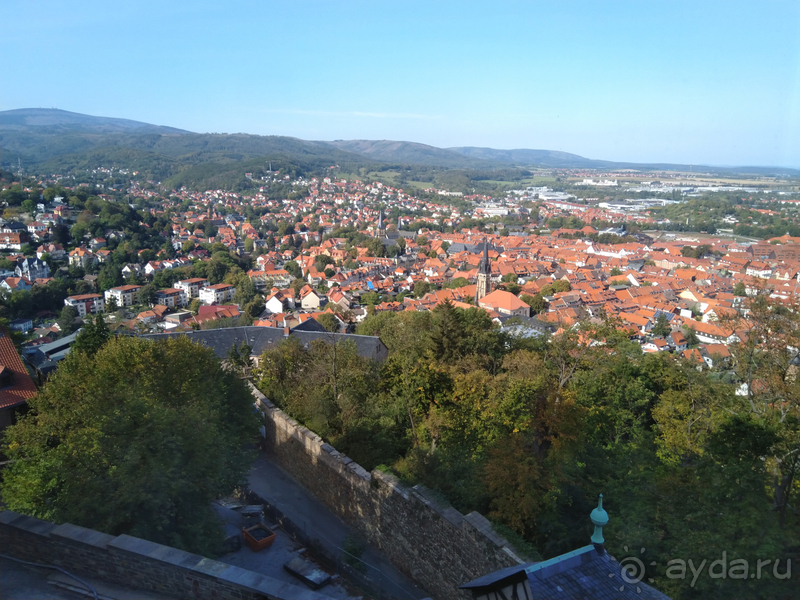 Саксония-Анхальт, Германия. Вернигероде - «Верный город» с морем фахверка. Часть I.