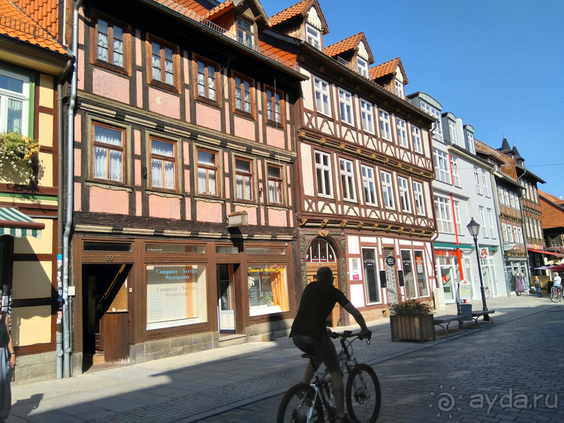 Саксония-Анхальт, Германия. Вернигероде - «Верный город» с морем фахверка. Часть I.
