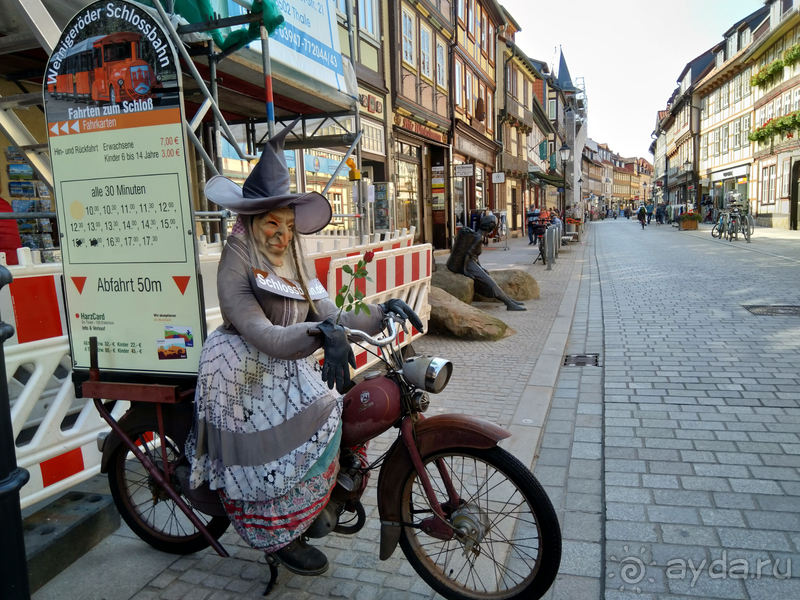 Саксония-Анхальт, Германия. Вернигероде - «Верный город» с морем фахверка. Часть I.