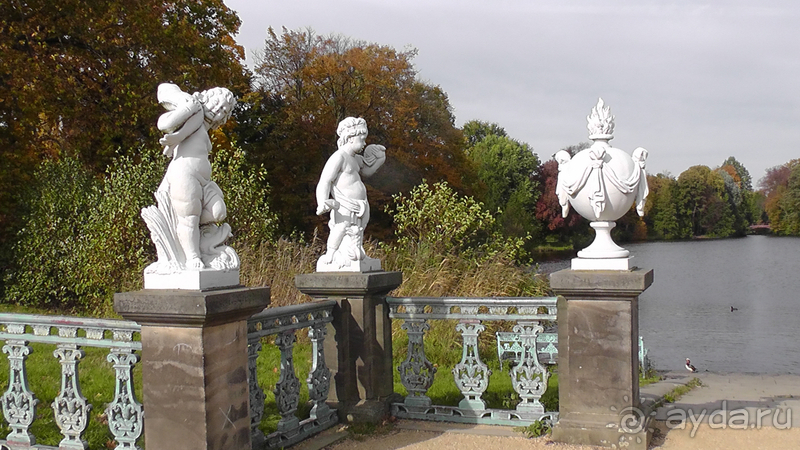  Берлин, Германия. Дворец и парк Шарлоттенбург.