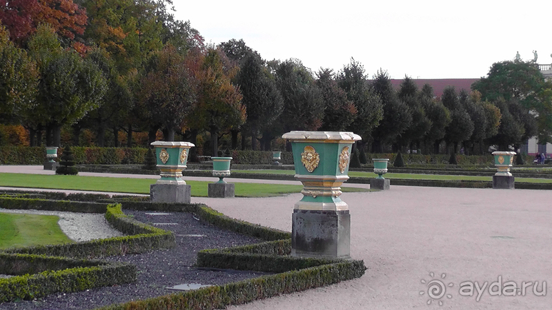  Берлин, Германия. Дворец и парк Шарлоттенбург.