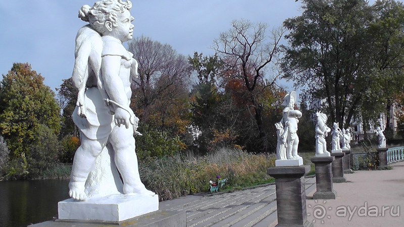  Берлин, Германия. Дворец и парк Шарлоттенбург.