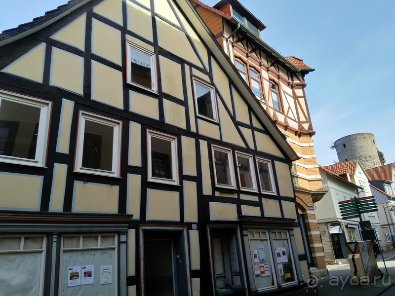 Нижняя Саксония, Германия. Ханн.Мюнден - заповедник фахверка у трех рек. Часть I.