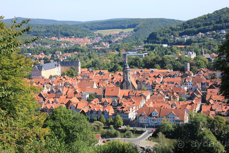 Нижняя Саксония, Германия. Ханн.Мюнден - заповедник фахверка у трех рек. Часть I.