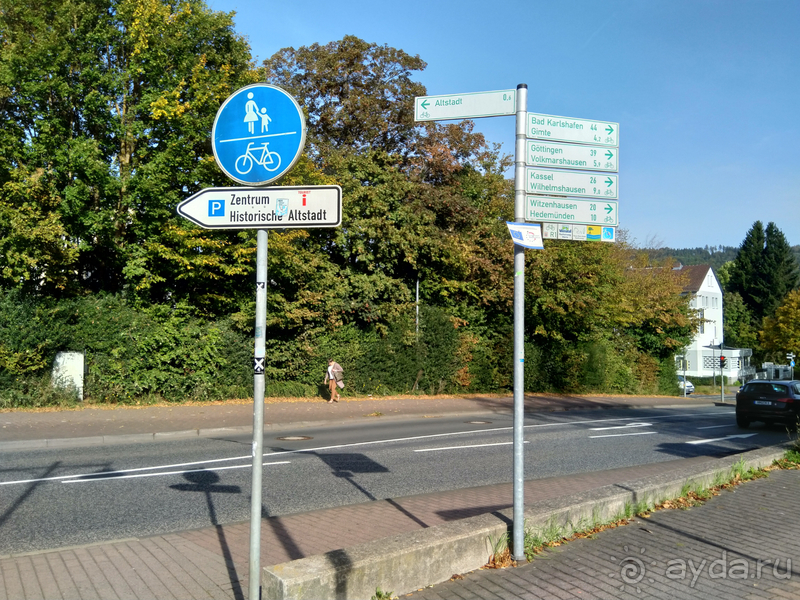 Нижняя Саксония, Германия. Ханн.Мюнден - заповедник фахверка у трех рек. Часть I.