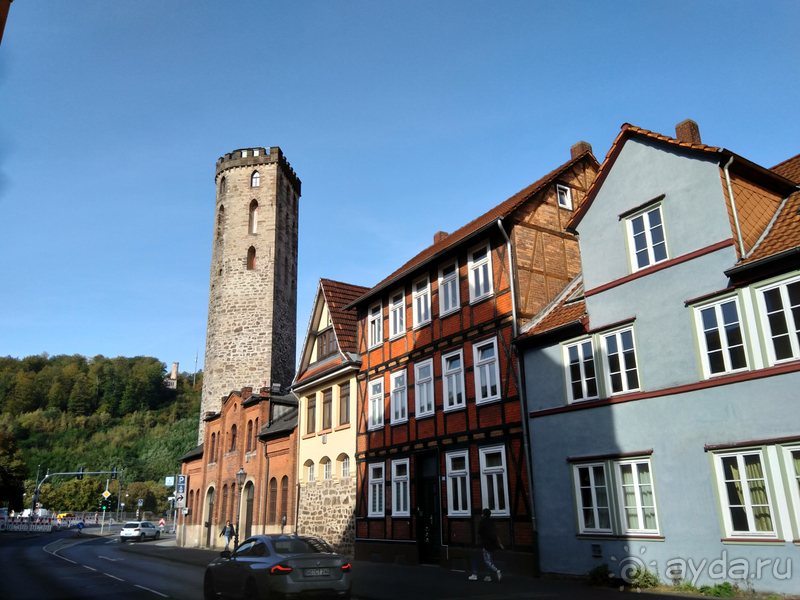 Нижняя Саксония, Германия. Ханн.Мюнден - заповедник фахверка у трех рек. Часть I.