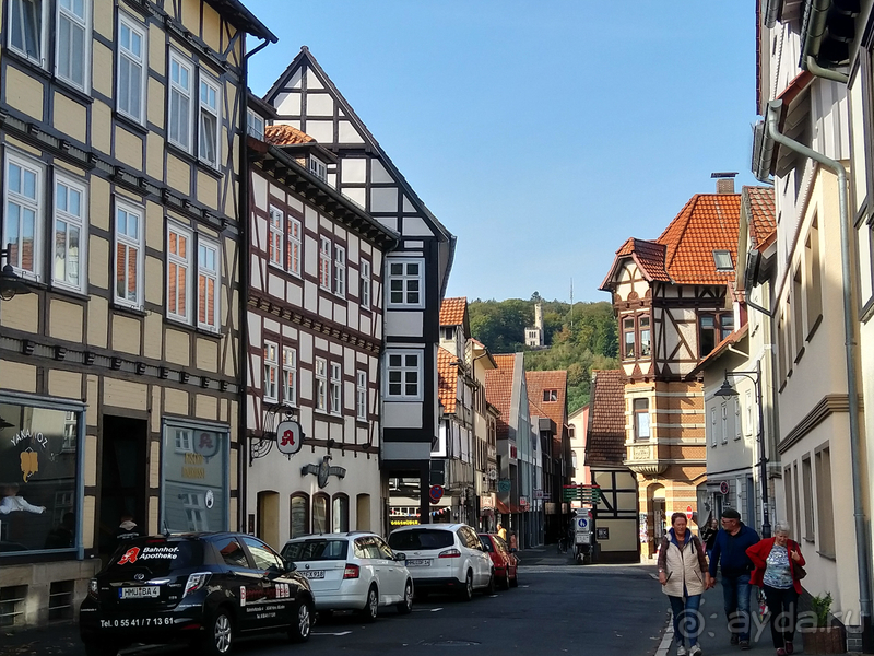 Нижняя Саксония, Германия. Ханн.Мюнден - заповедник фахверка у трех рек. Часть I.