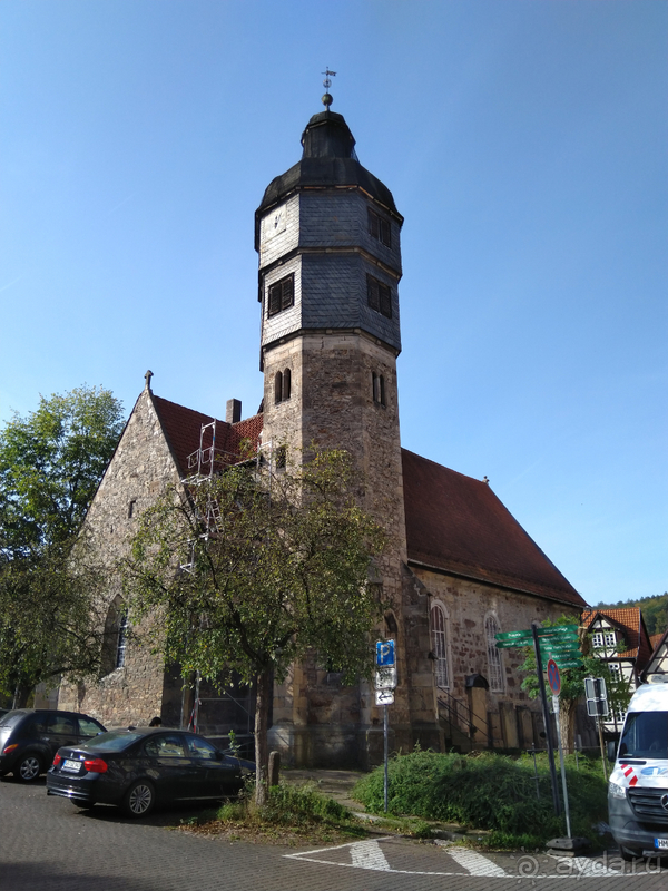 Нижняя Саксония, Германия. Ханн.Мюнден - заповедник фахверка у трех рек. Часть I.