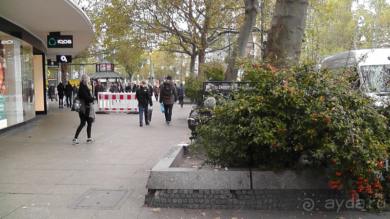 Берлин, Германия. Торговая улица Курфюрстендамм.