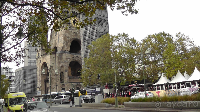 Берлин, Германия. Торговая улица Курфюрстендамм.