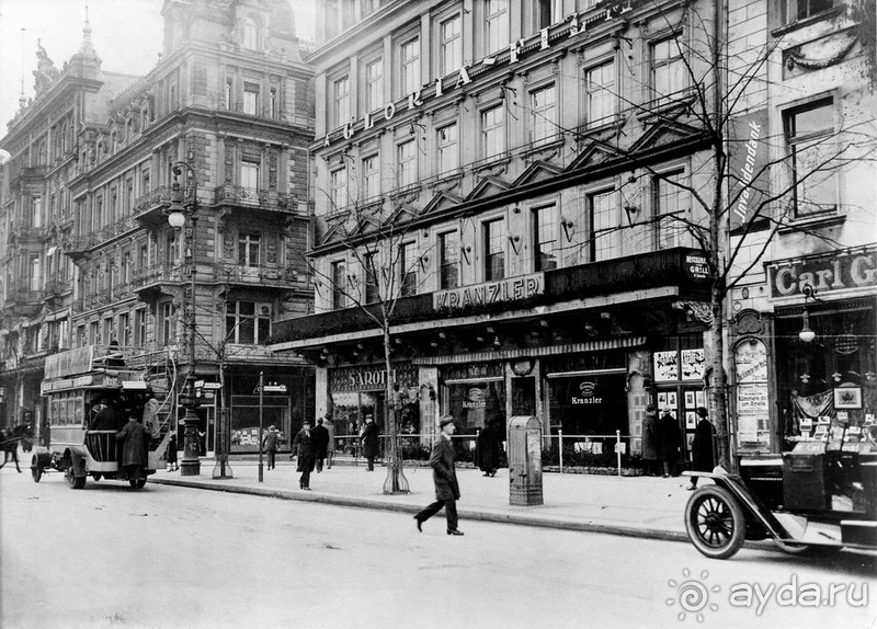 Берлин, Германия. Торговая улица Курфюрстендамм.