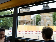 Дрезден, Германия. Окраина города и селение Пильниц.