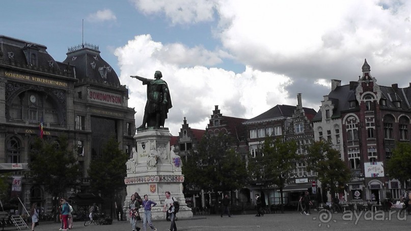 Гент, Бельгия. «Гулять, так гулять!». Город Синей птицы - центр.