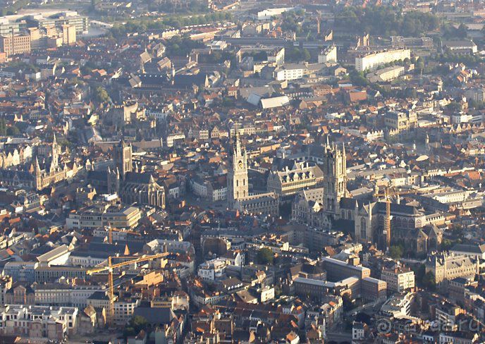 Гент, Бельгия. «Гулять, так гулять!». Город Синей птицы - центр.