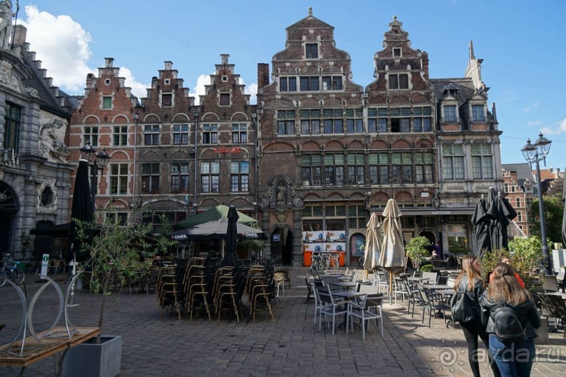 Гент, Бельгия. «Гулять, так гулять!». Город Синей птицы - центр.