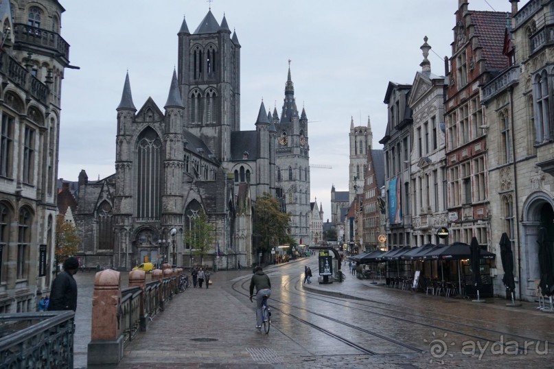 Гент, Бельгия. «Гулять, так гулять!». Город Синей птицы - центр.