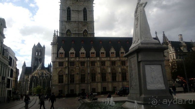 Гент, Бельгия. «Гулять, так гулять!». Город Синей птицы - центр.