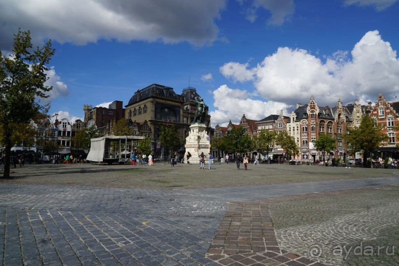 Гент, Бельгия. «Гулять, так гулять!». Город Синей птицы - центр.