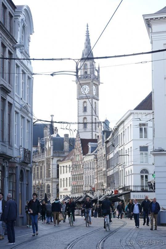 Гент, Бельгия. «Гулять, так гулять!». Город Синей птицы - центр.