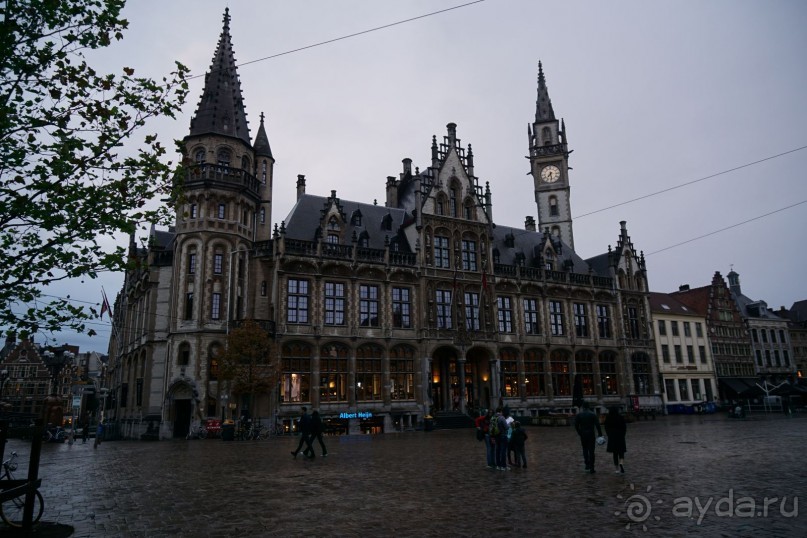 Гент, Бельгия. «Гулять, так гулять!». Город Синей птицы - центр.