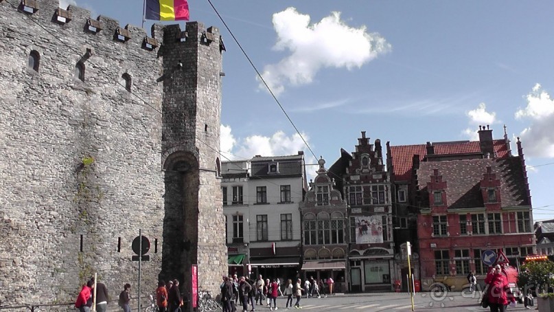 Гент, Бельгия. «Гулять, так гулять!». Город Синей птицы - центр.