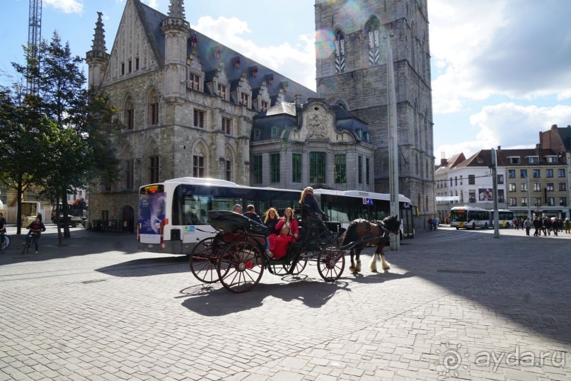 Гент, Бельгия. «Гулять, так гулять!». Город Синей птицы - центр.