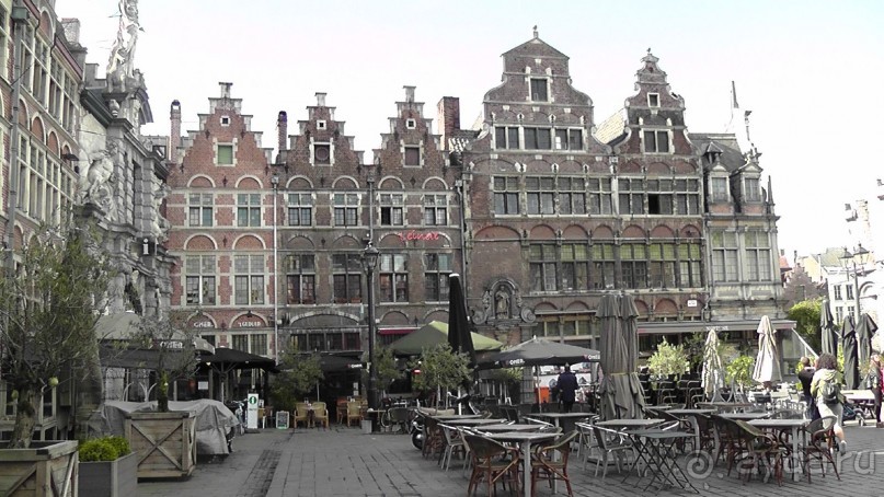 Гент, Бельгия. «Гулять, так гулять!». Город Синей птицы - центр.