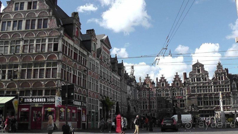 Гент, Бельгия. «Гулять, так гулять!». Город Синей птицы - центр.