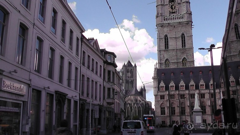 Гент, Бельгия. «Гулять, так гулять!». Город Синей птицы - центр.