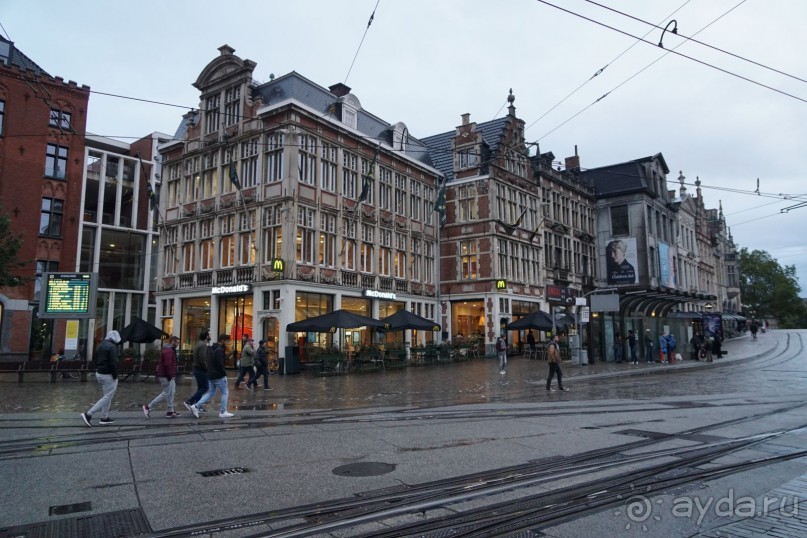 Гент, Бельгия. «Гулять, так гулять!». Город Синей птицы - центр.