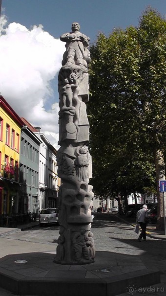 Гент, Бельгия. «Гулять, так гулять!». Город Синей птицы - центр.