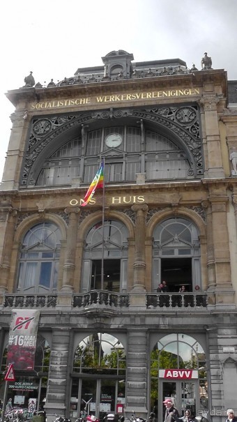 Гент, Бельгия. «Гулять, так гулять!». Город Синей птицы - центр.